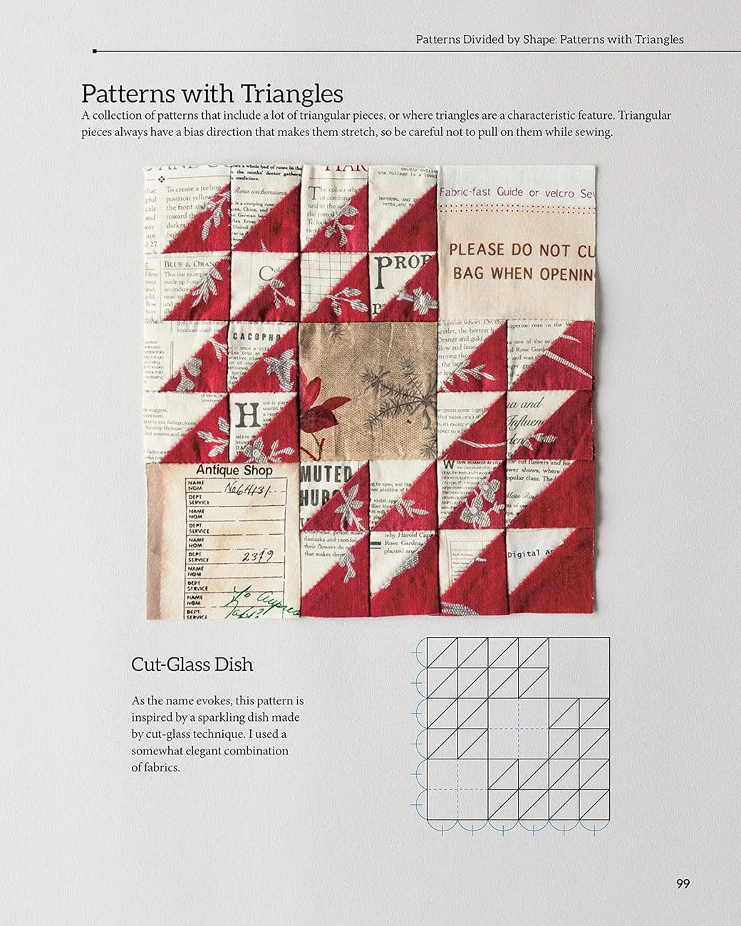 PATTERN BOOK, 180 Patchwork Quilt Blocks by Suzuko Koseki