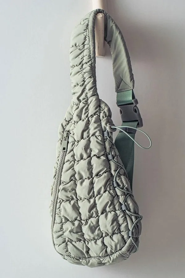 Quilted On-The-Go Sling Bag