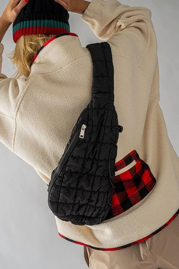 Quilted On-The-Go Sling Bag