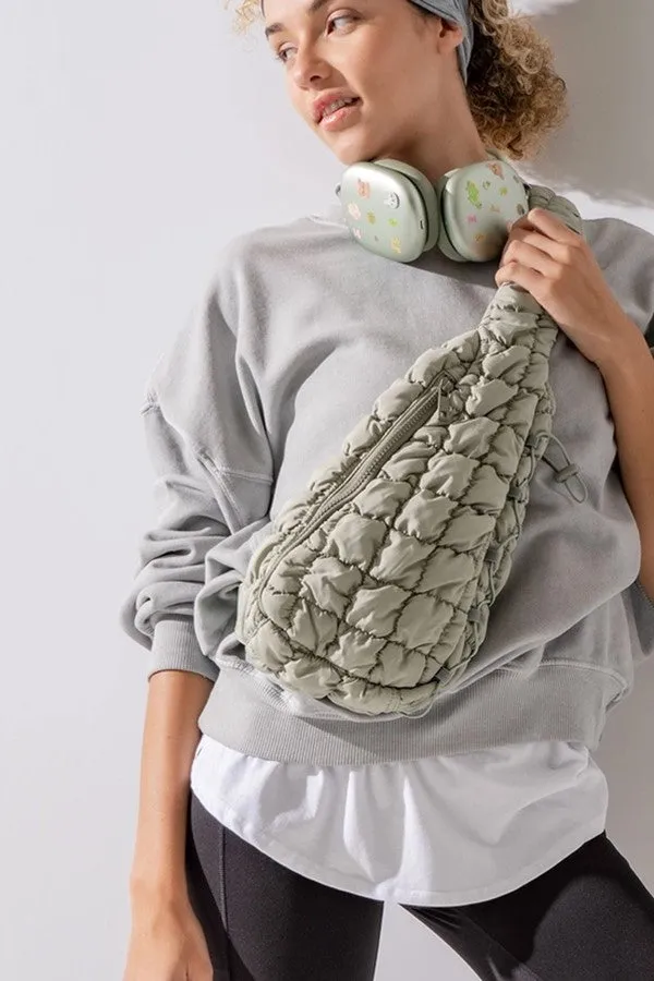 Quilted On-The-Go Sling Bag