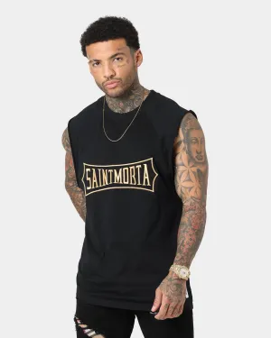 Saint Morta Ceremony Raglan Muscle T-Shirt Black/Gold