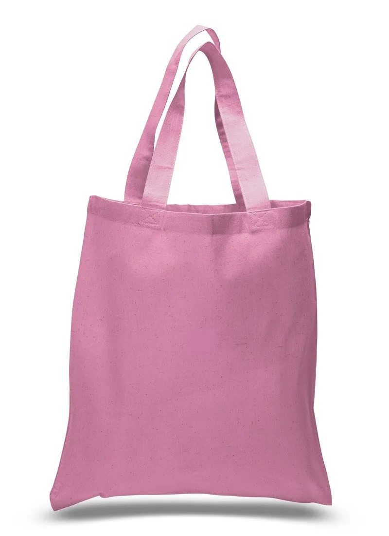 Set of 50 - Cotton Tote Bags - High Quality Blank Totes TOB293