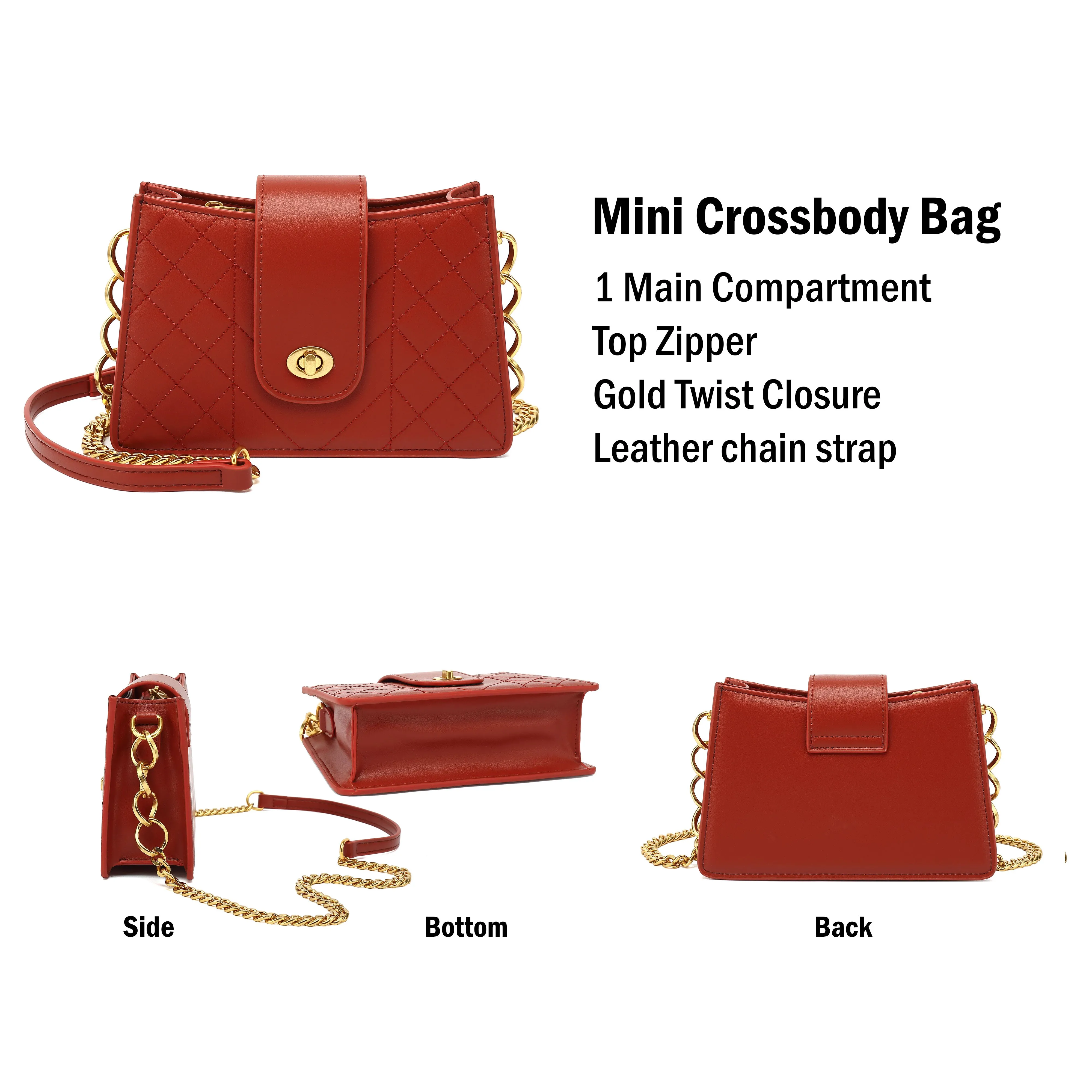 Small Fashion Crossbody Handbag H2085