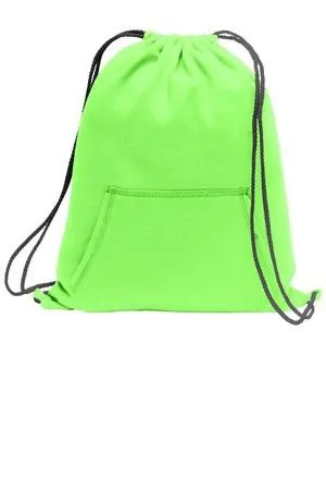 Stylish Sweatshirt Cinch Pack Drawstring Backpack