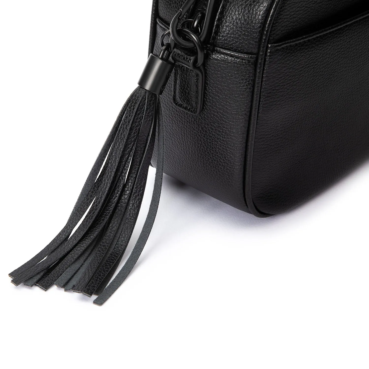 The Bestie Crossbody Bag V2 (Black / Black)