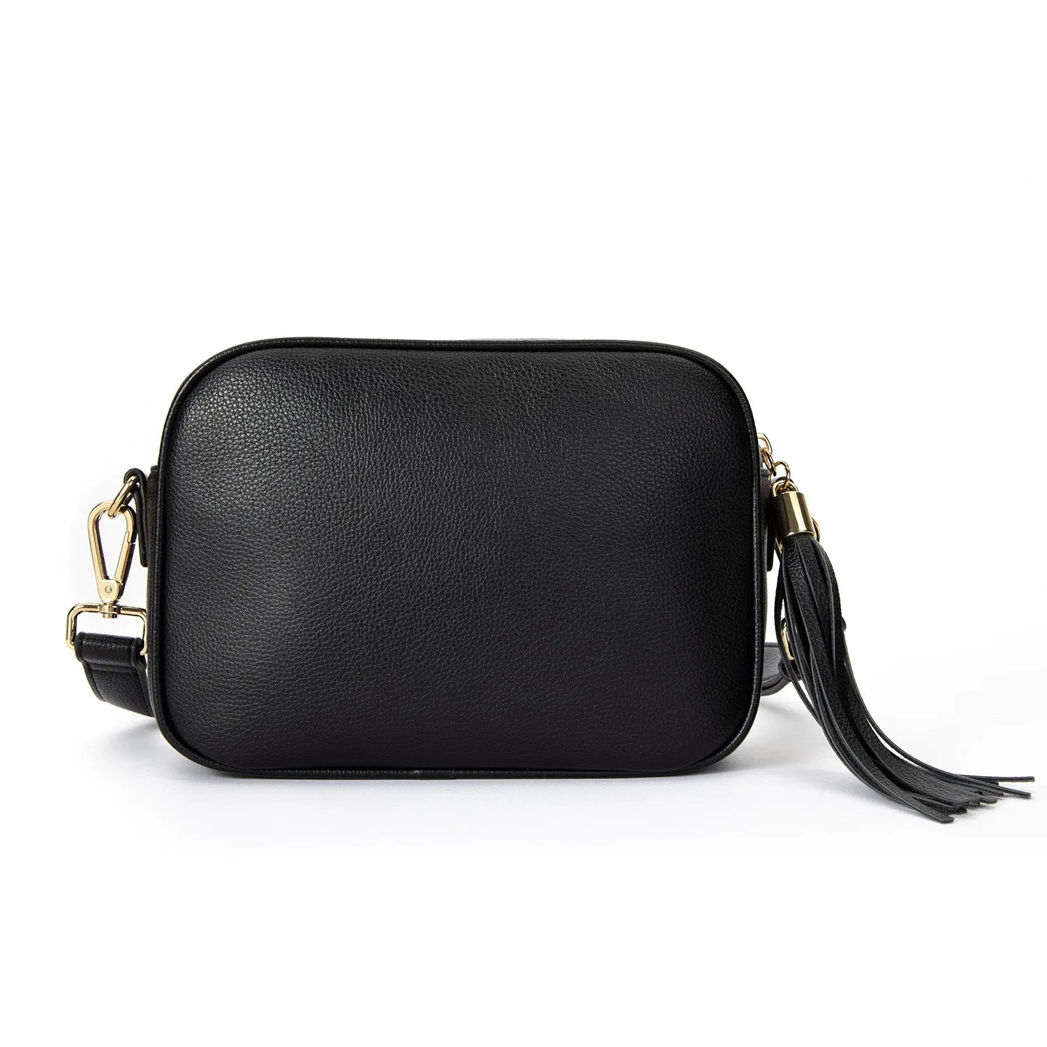 The Bestie Crossbody Bag V2 (Black / Gold)