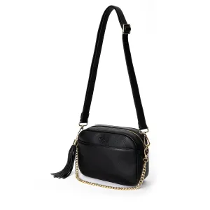 The Bestie Crossbody Bag V2 (Black / Gold)