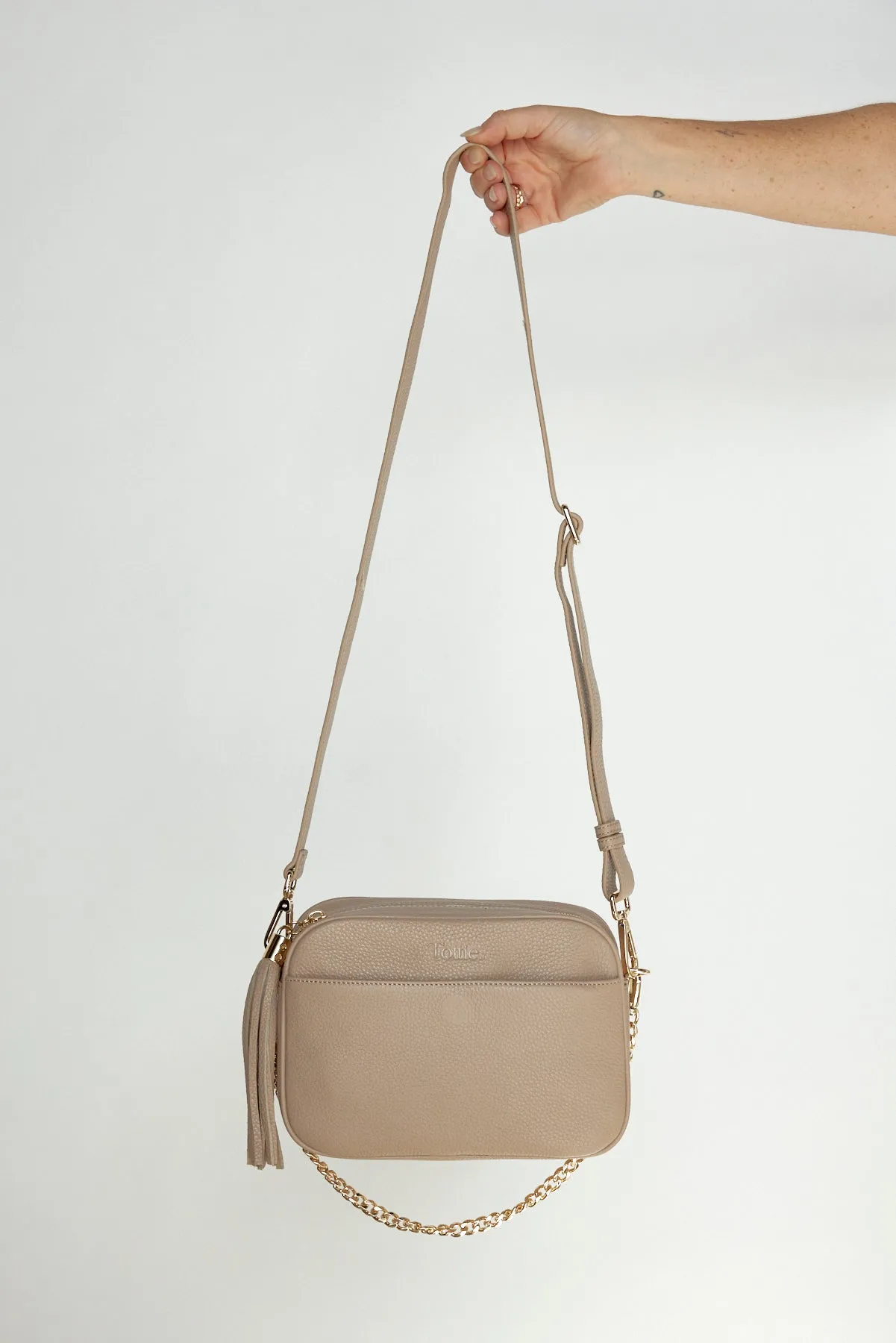 The Bestie Crossbody Bag V2 (Stone)