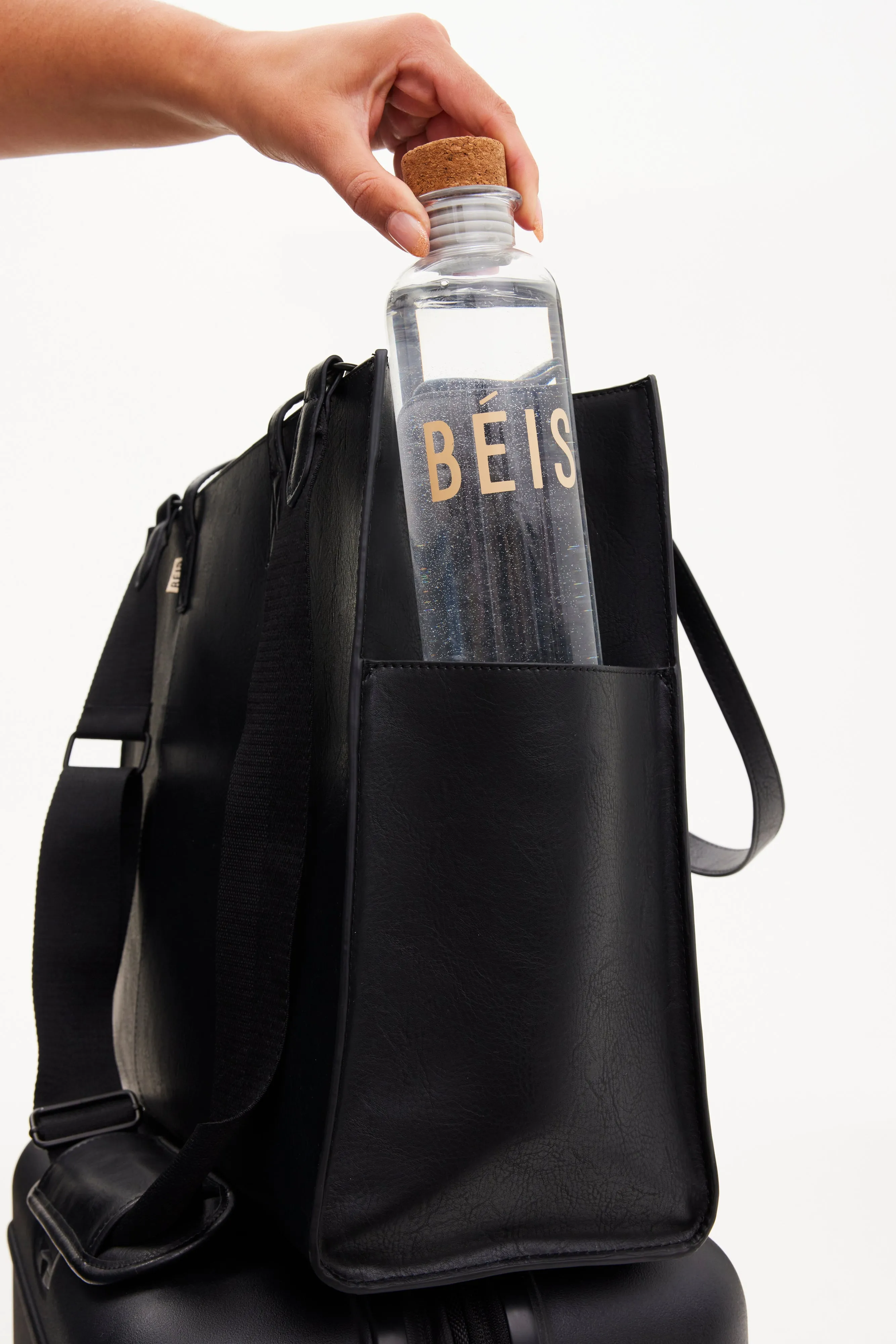 The Large Work Tote in Black