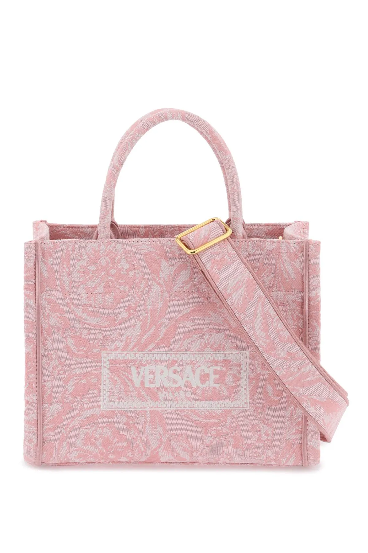 Versace athena barocco small tote bag