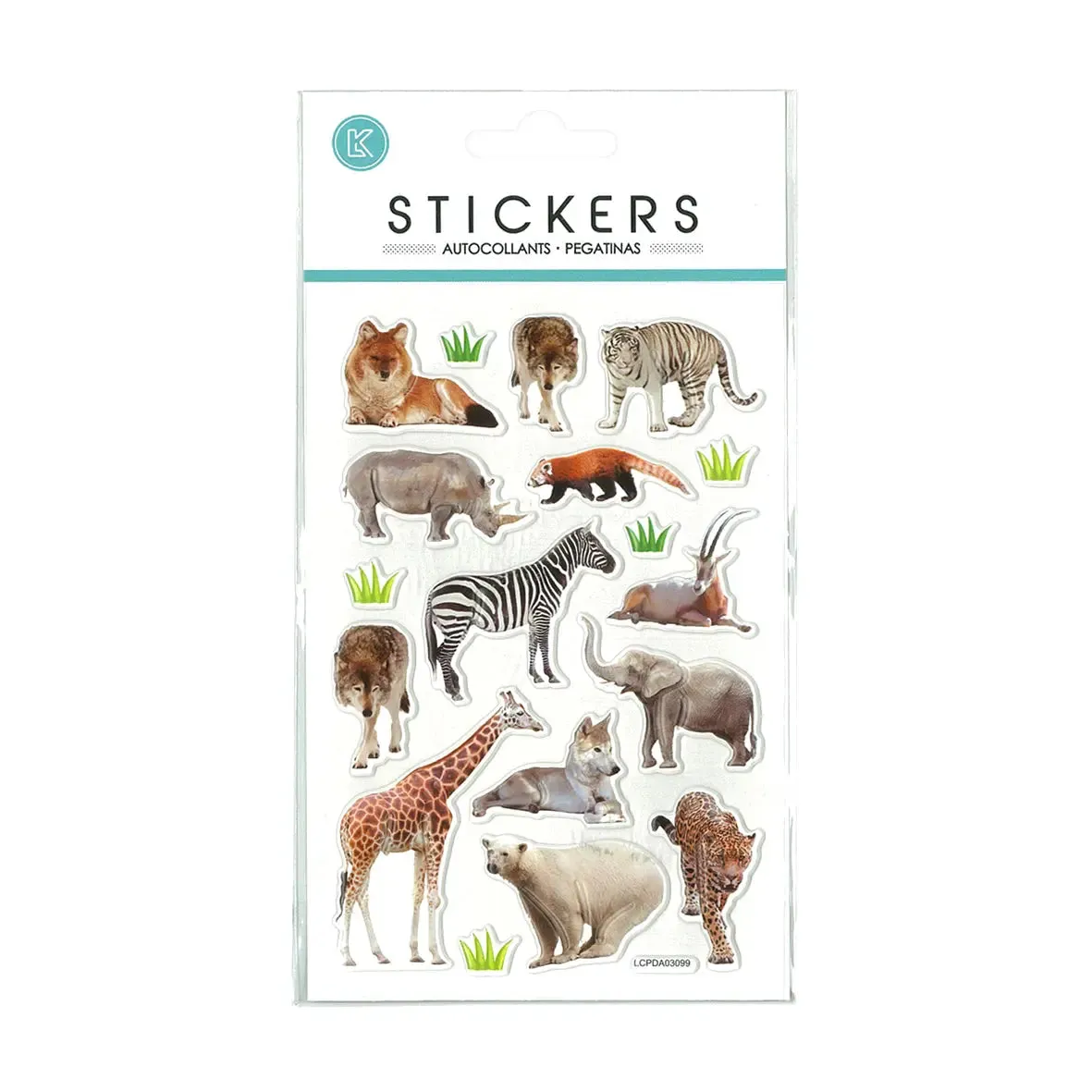 Wild Animals Stickers